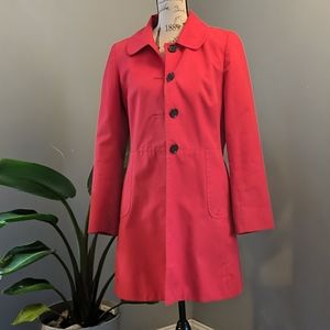 Banana Republic Red Trench